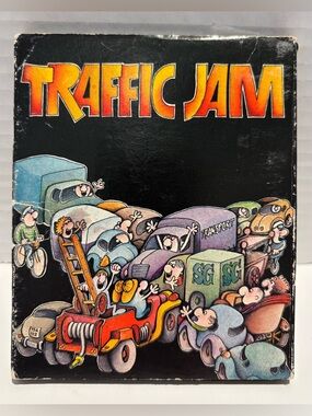 Vintage 1981 Mordillo Traffic Jam Sliding Puzzle Shafir Games Complete w/ Box